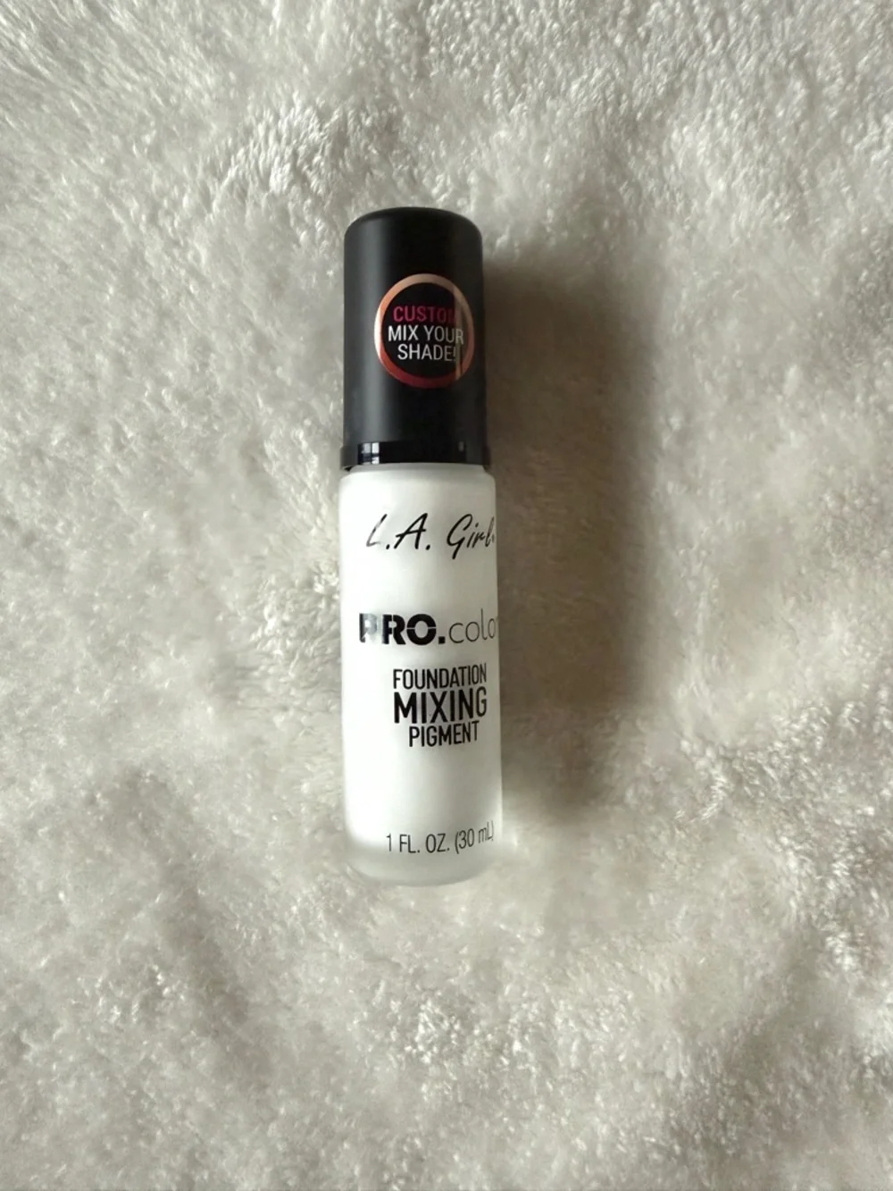 L.A. Girl Pro Color Matte Foundation Mixing Pigment White 1oz GLM711 Lightening